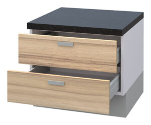 Hetty Small Base Cabinet with 2 Drawers (36)
