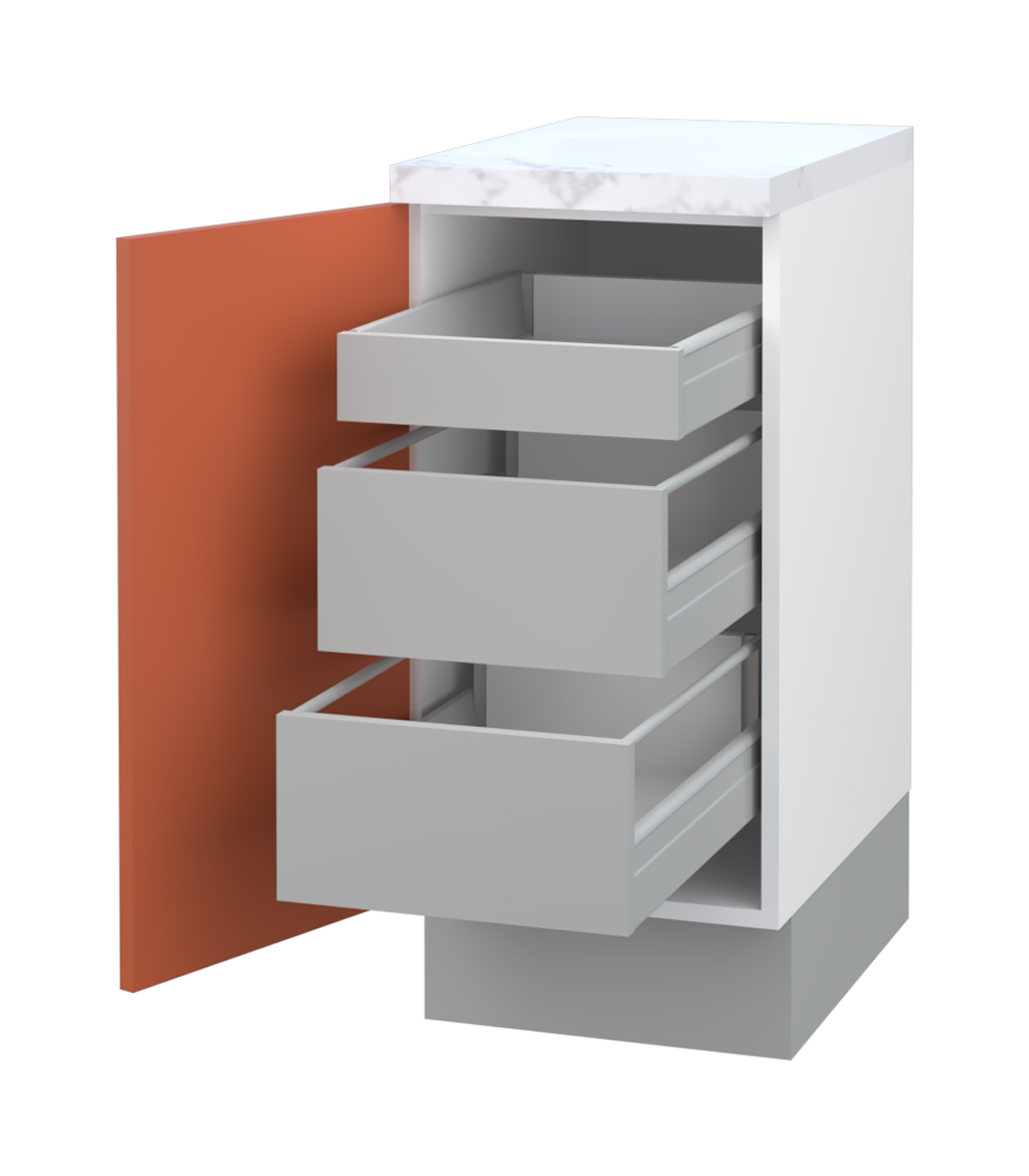 Hetty Base Cabinet with 3 Inner Drawers and 1 Door (72)