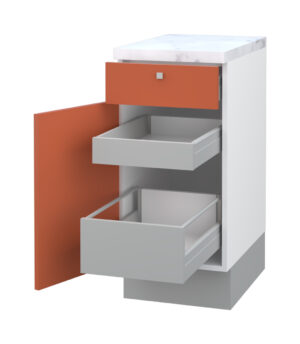 Hetty Base Cabinet with 2 Inner Drawers, 1 Drawer, and 1 Door (72)