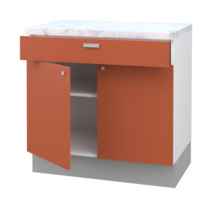 Hetty Base Cabinet with 1 Shelf, 1 Drawer, and 2 Doors (72)