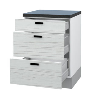 Hetty Base Cabinet with 3 Drawers (72)