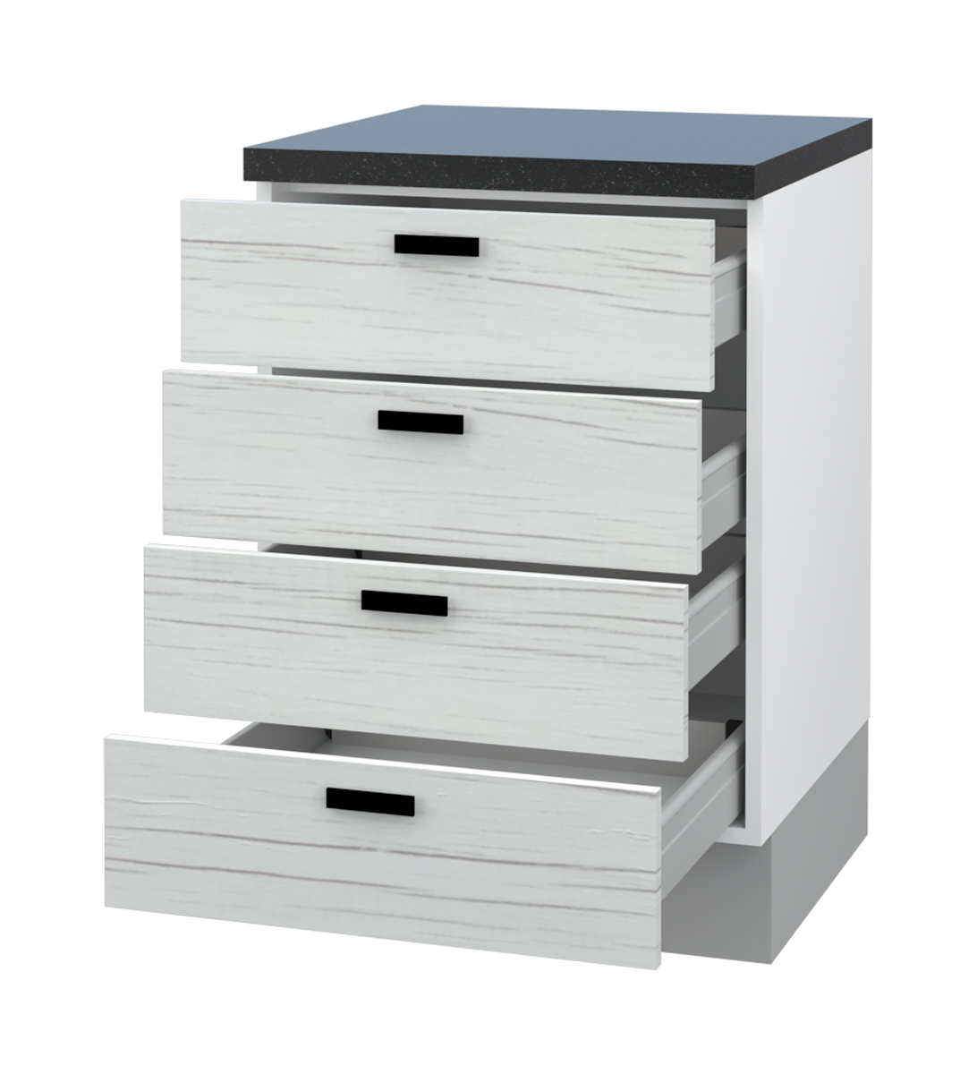 Hetty Base Cabinet with 4 Drawers (72)