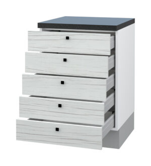 Hetty Base Cabinet with 5 Drawers (72)