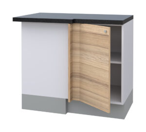 Hetty Left Corner Base Cabinet with 1 Shelf and 1 Door (72)
