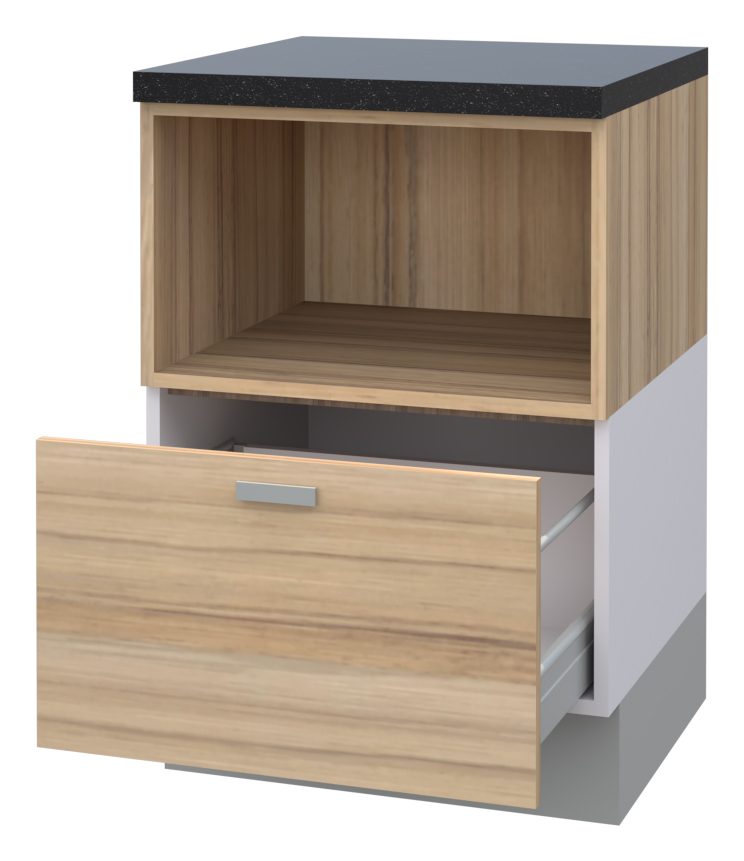 Hetty Combination Base Cabinet with 1 Drawer and Open Box (72)
