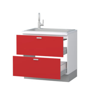 Hetty Sink Base Cabinet with 2 Drawers (72)