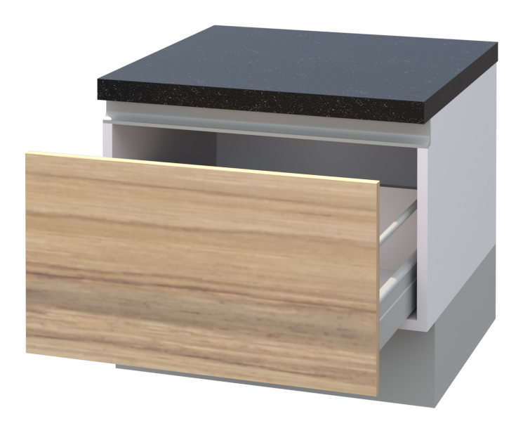 Galla Small Base Cabinet with 1 Drawer (36)