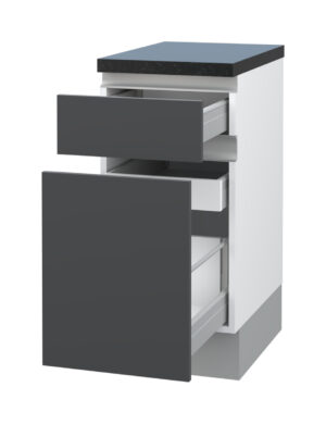 Galla Base Cabinet with 1 Inner Drawer and 2 Drawers (72)