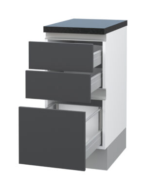 Galla Base Cabinet with 3 Drawers (72)