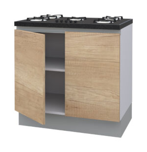 Galla Cooktop Base Cabinet with 1 Shelf and 2 Doors (72)
