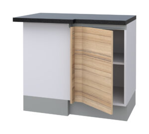 Galla Left Corner Base Cabinet with 1 Shelf and 1 Door (72)