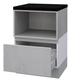 Galla Combination Base Cabinet with 1 Drawer and Open Box (72)