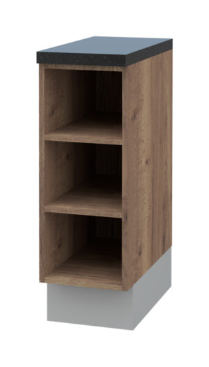 Galla Open Base Cabinet with 2 Shelves (72)