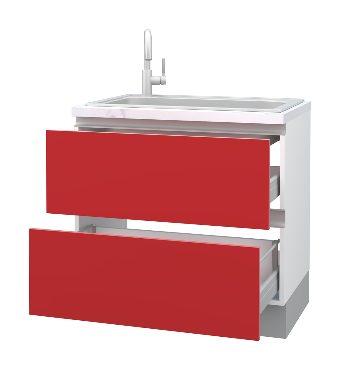 Galla Sink Base Cabinet with 2 Drawers (72)