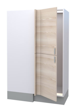 Galla Left Corner Highboard with 1 Door and 2 Fronts (146)