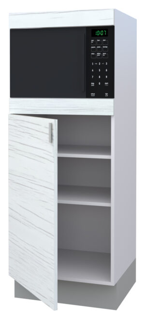Galla Microwave Highboard with 2 Shelves and 1 Door (146)