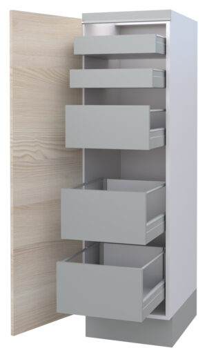 Galla Highboard with 5 Inner Drawers and 1 Door (146)