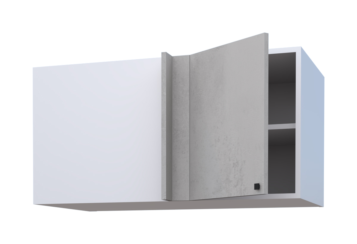 Galla Left Corner High Cabinet with 1 Shelf and 1 Door (53)