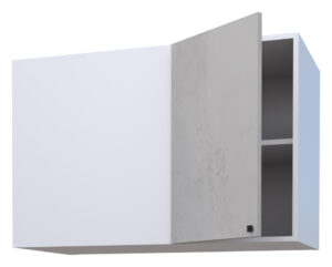 Galla Left Corner High Cabinet with 1 Shelf and 1 Door (72)