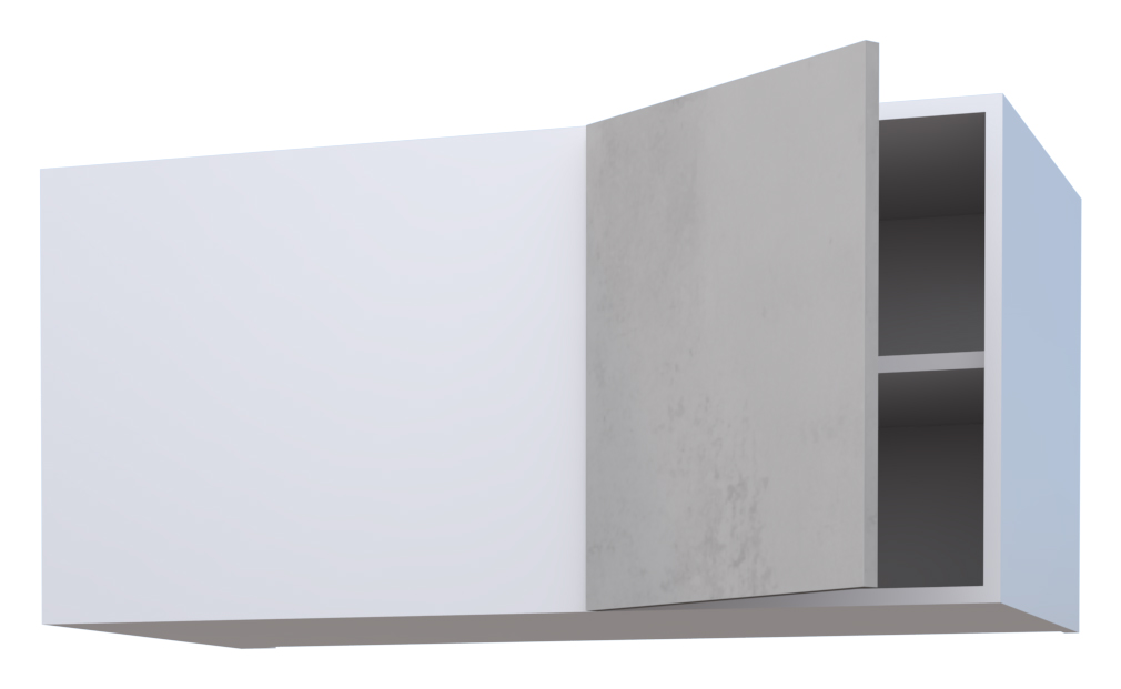 Galla Left Corner High Cabinet with 1 Shelf and 1 Door (53)