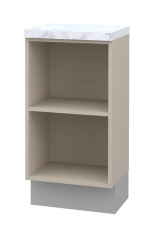 Galla Open Island Cabinet with 1 Shelf (72)