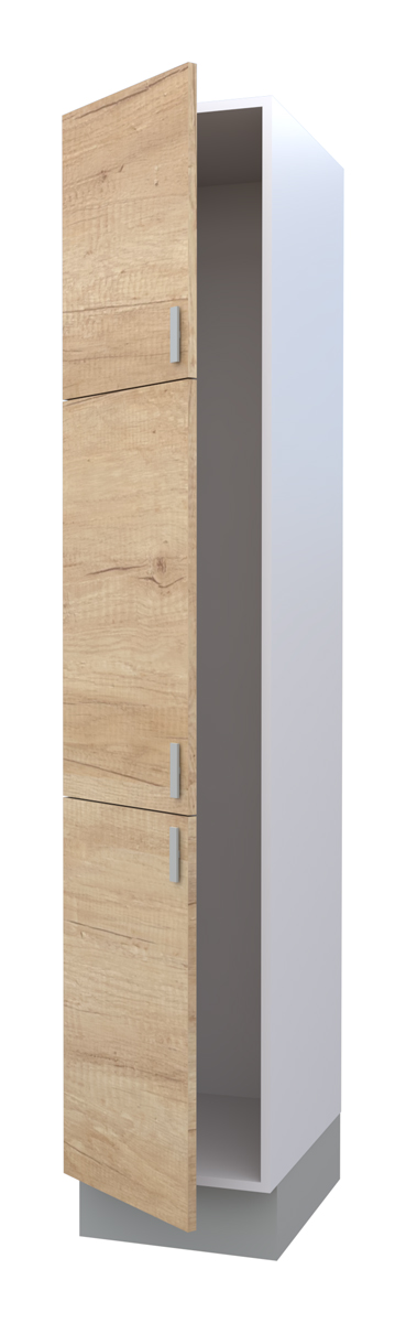 Galla Tall Cabinet with 1 Door and 3 Fronts (200)