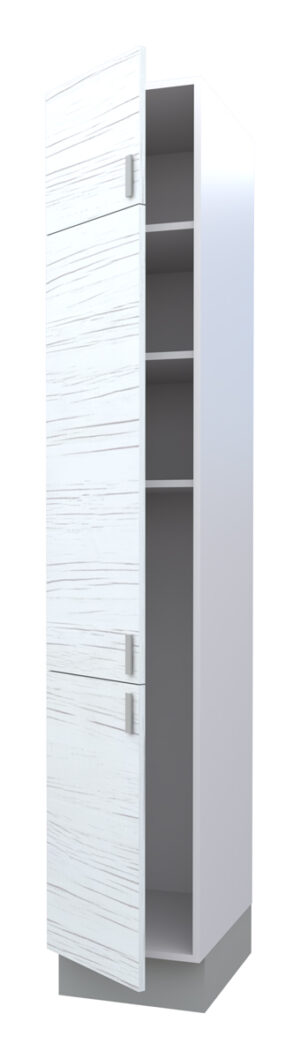 Hetty Tall Cabinet with 3 Shelves and 1 Door with 3 Fronts (218)