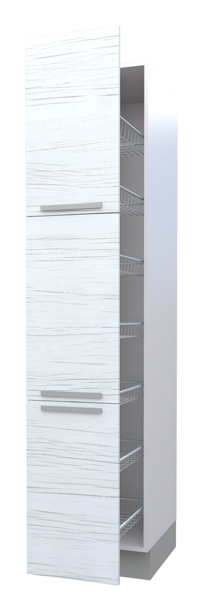Hetty Tall Cabinet Pull Out with 3 Fronts (218)