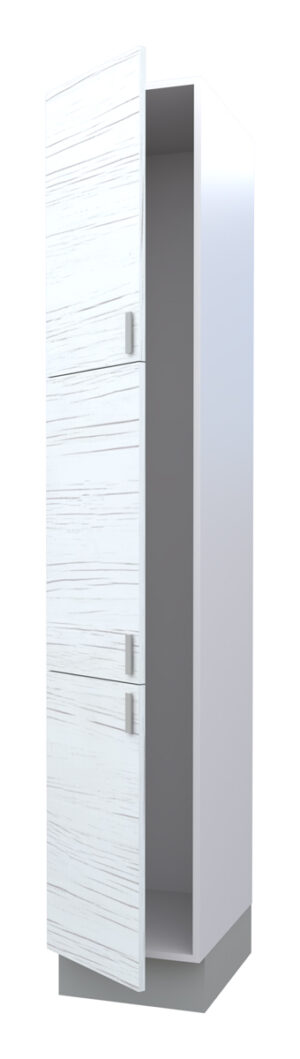 Galla Tall Cabinet with 1 Door and 3 Fronts (218)