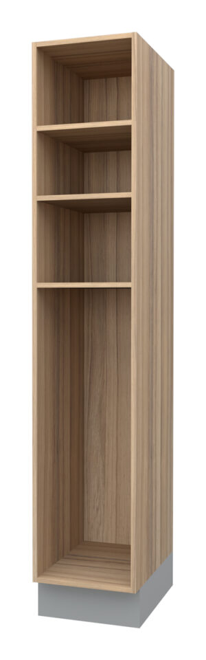 Galla Open Tall Cabinet with 3 Shelves (200)