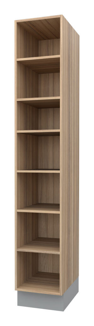 Galla Open Tall Cabinet with 6 Shelves (218)