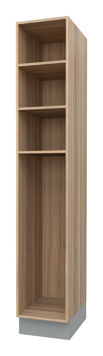 Hetty Open Tall Cabinet for Water Dispenser with 3 Shelves (218)