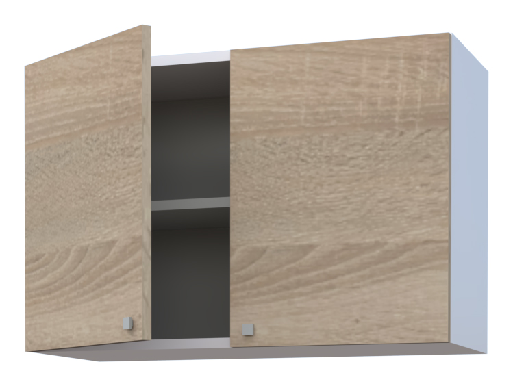 Hetty Wall Cabinet with 1 Shelf and 2 Doors (53)