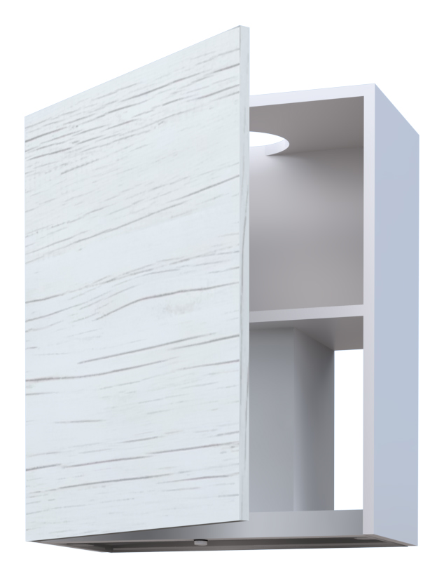 Hetty Box In Hood Wall Cabinet with 1 Door (72)