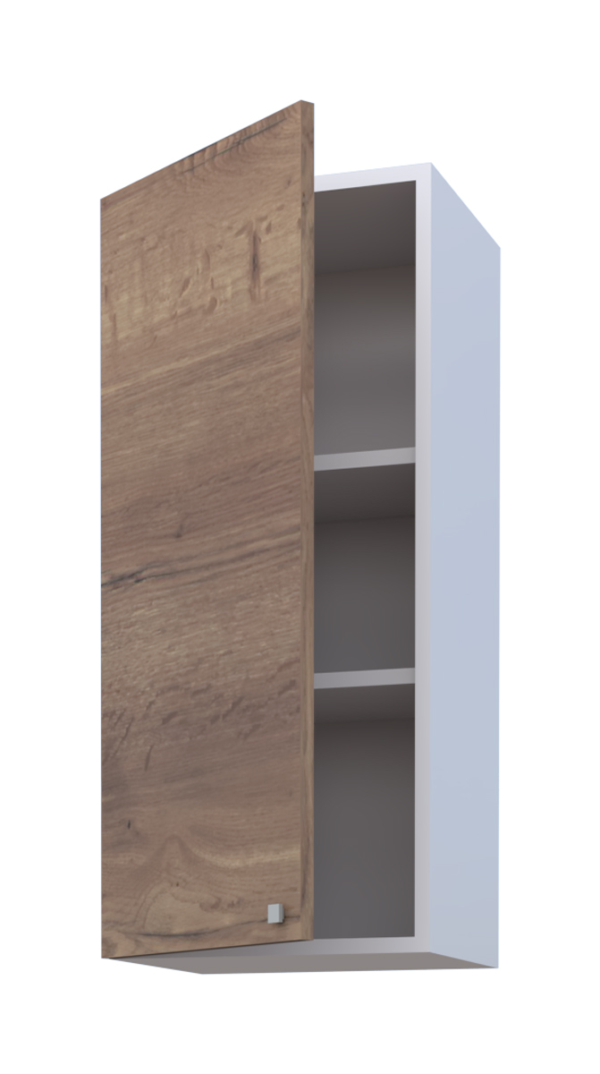 Hetty Wall Cabinet with 2 Shelves and 1 Door (90)