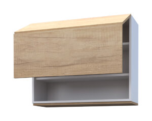 Galla Wall Cabinet with 2 Shelves and 1 Bifold Door (72)