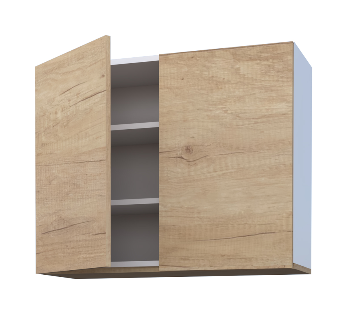 Galla Wall Cabinet with 2 Shelves and 2 Doors (72)