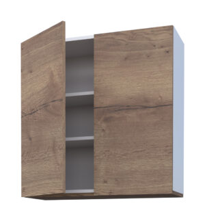 Galla Wall Cabinet with 2 Shelves and 2 Doors (90)