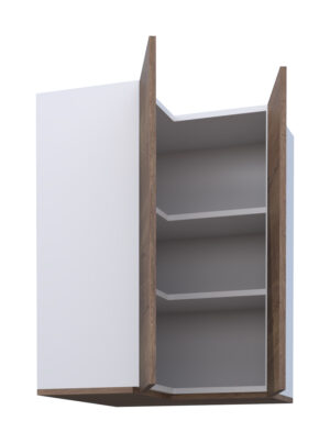 Galla L Shape Corner Wall Cabinet with 2 Doors (90)