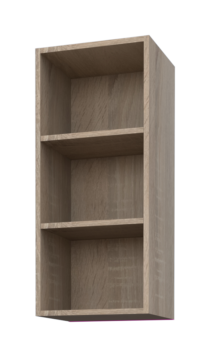 Open Wall Cabinet with 2 Shelves (90)