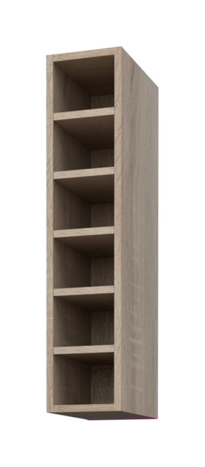 Open Wall Cabinet with 5 Shelves (90)